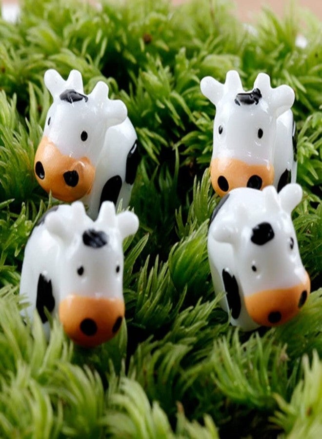 BHOOLU&GOOLU Little Cute Cow Figurine - 10 pcs/Set - Image 3